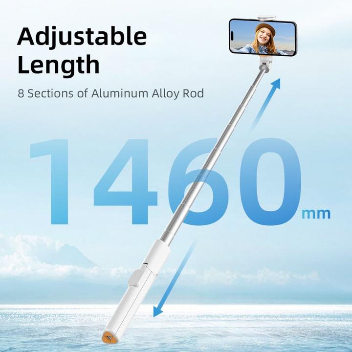 Actual product image Tech-Protect Selfie-Stick L09S mit Stativ - Weiss
