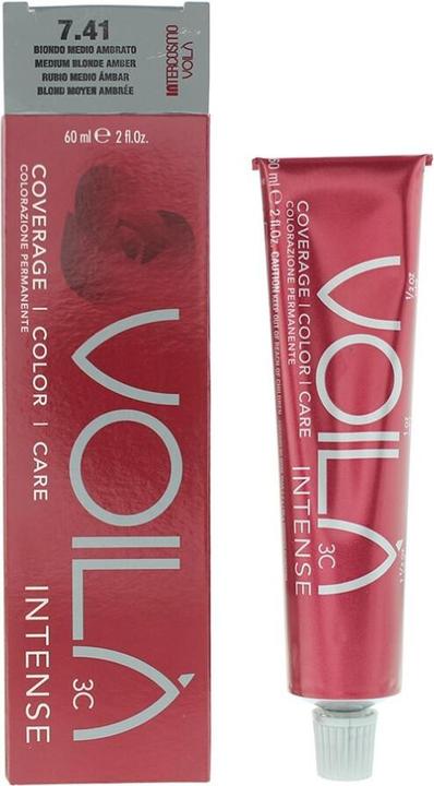 Produktbild Intercosmo Voila 3c Intense Tint Unit, 1 Piece (7.41 Mittelblond Amber)
