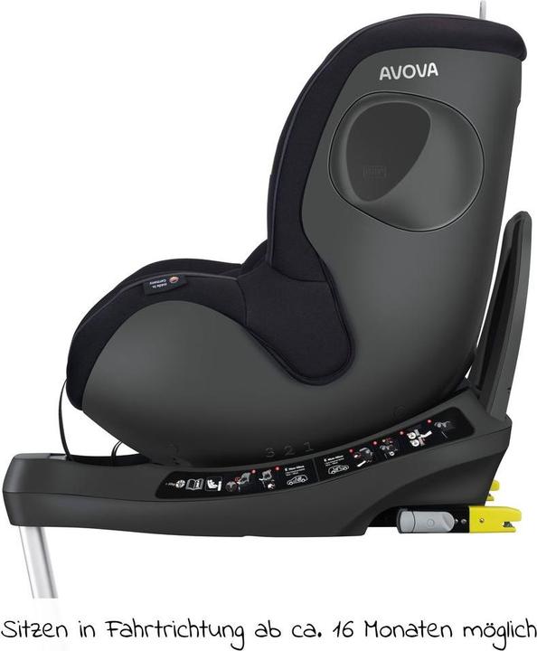 Actual product image Avova Sperber-Fix 61 Reboard child seat from 61 cm - 105 cm (from approx. 3 months to approx. 4 years) (Reboarder, ECE R129/i-Size Standard)