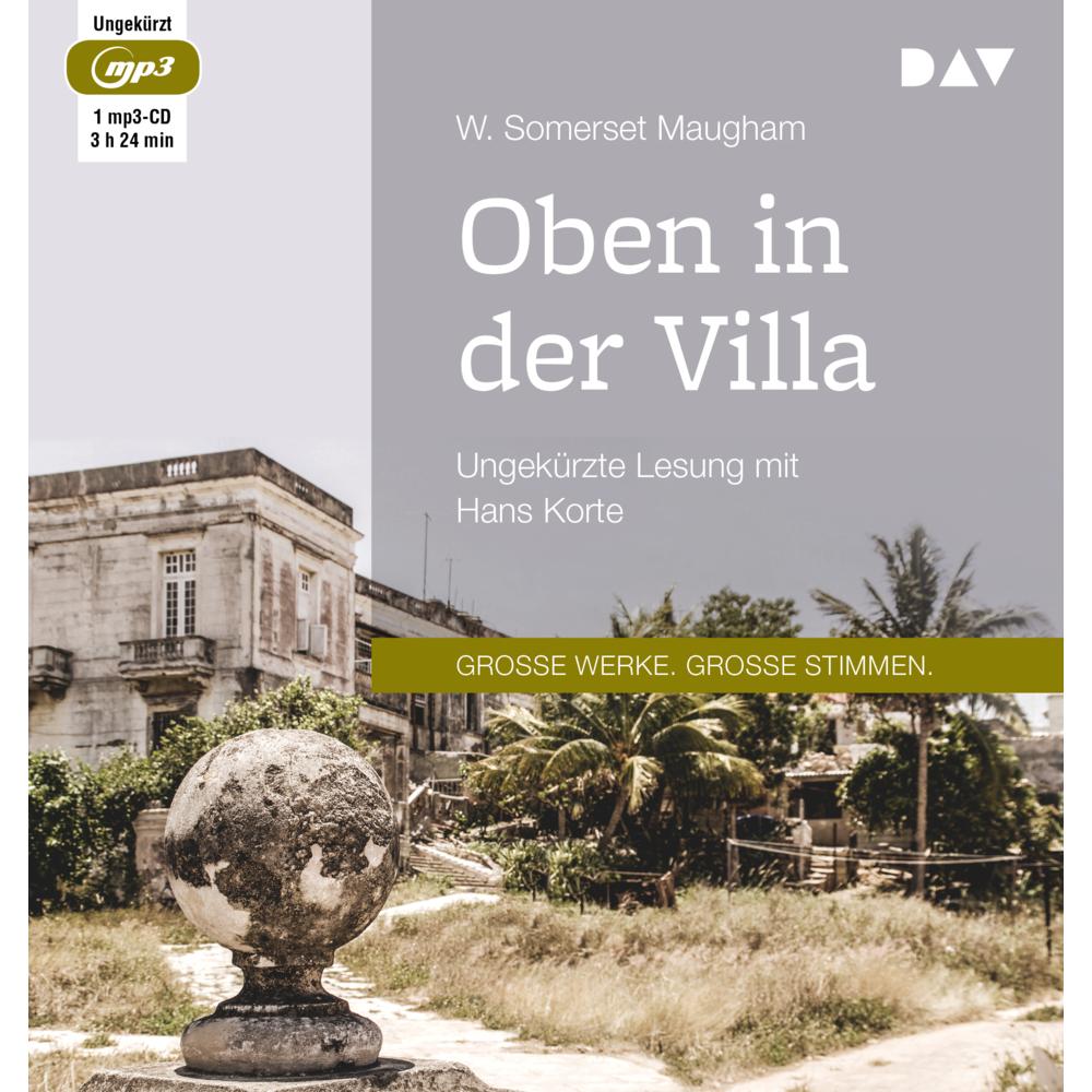 Thumbnail - Oben in der Villa, Hörbücher von W. Somerset Maugham, Ann Mottier, Hans Korte, William G. Franck