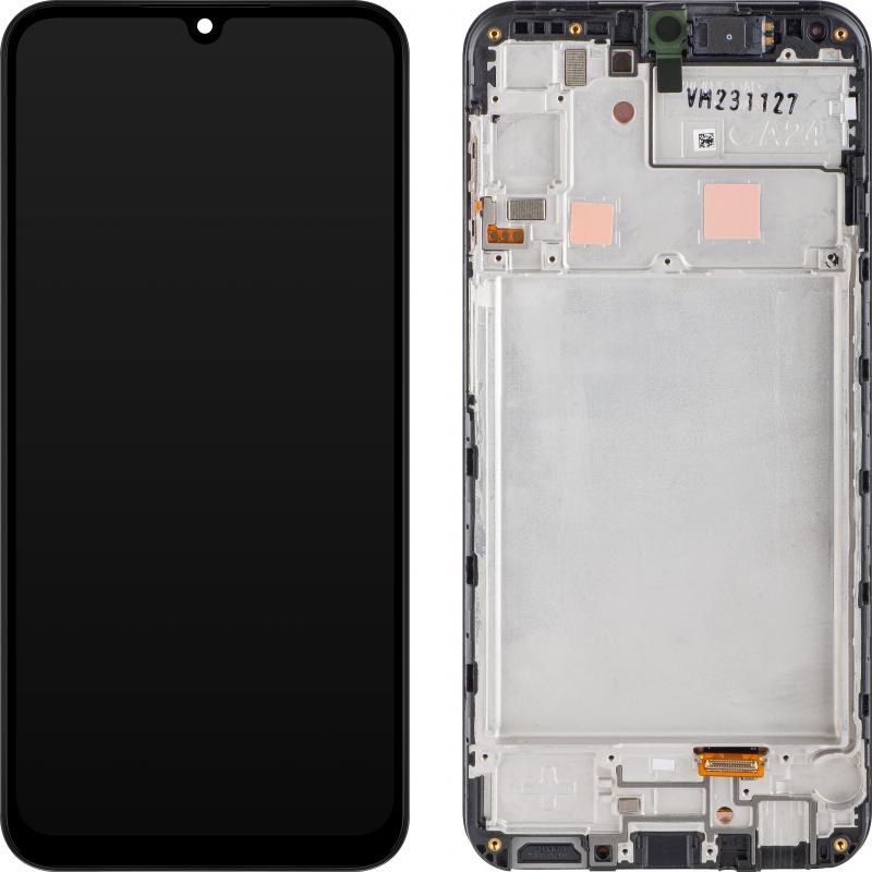 Samsung Display Unit für Galaxy A24 4G A245, Schwarz (Display), Mobilgerät Ersatzteile