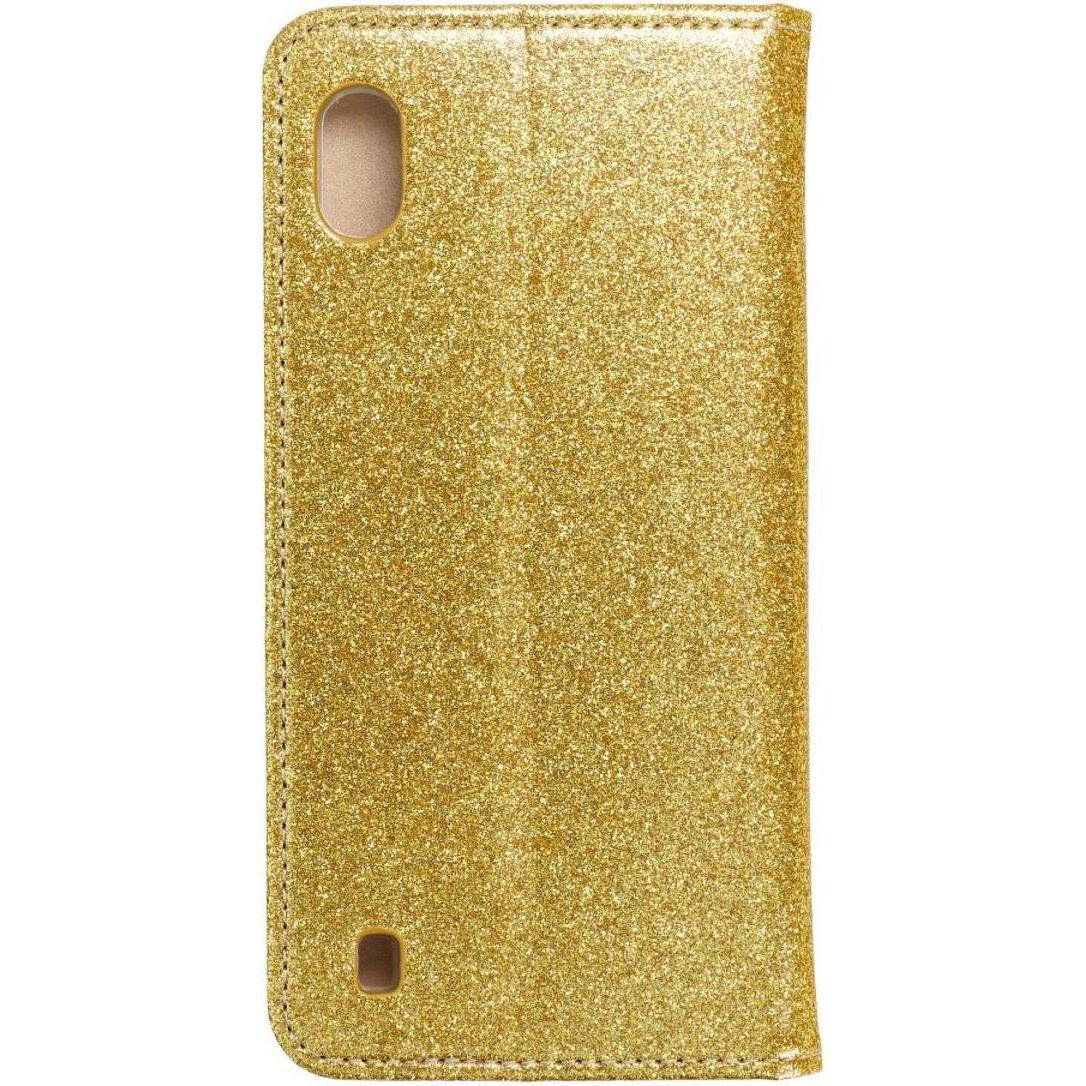 Thumbnail - König Design Handyhülle für Samsung Galaxy A10 Schutztasche Wallet Cover 360 Case Etuis Gold (Samsung Galaxy A10), Smart...