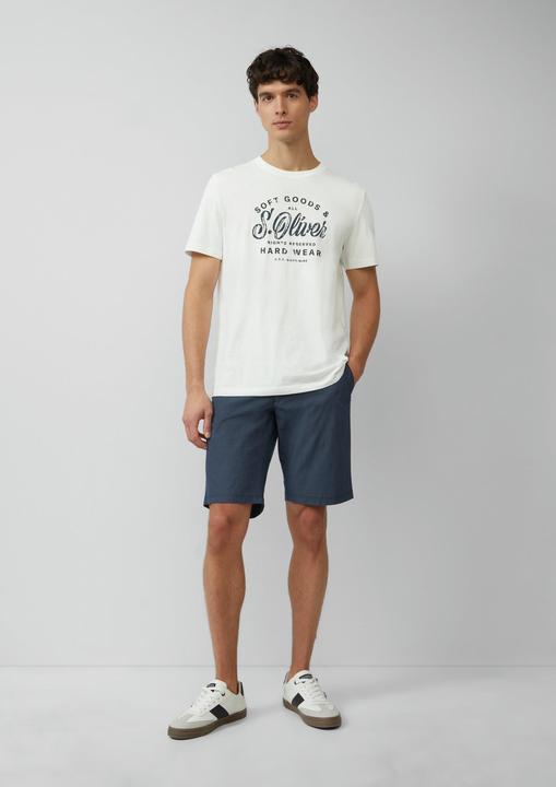 Image du produit s.Oliver Bermuda Phoenix: Strukturierte Chino-Shorts mit Elastikbund (30)