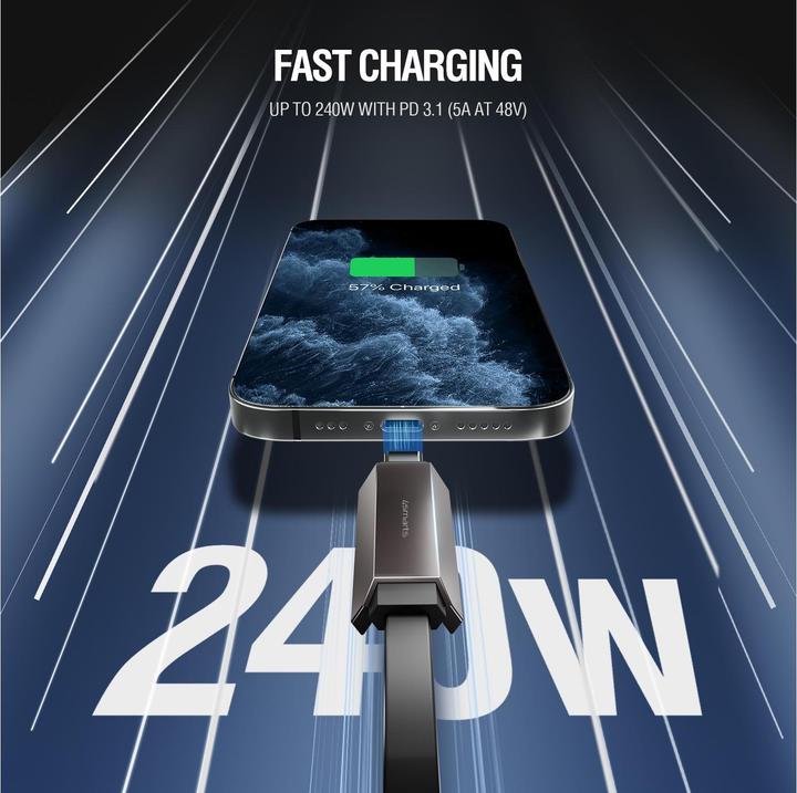 Image du produit 4smarts USB4 Kabel Enterprise Storage (0.14 m, 240 W)