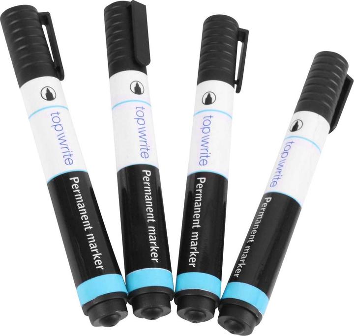Actual product image Topwrite Permanent-Marker (4x)