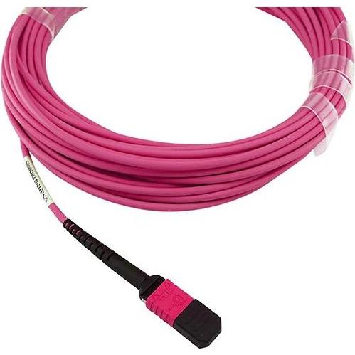 Thumbnail - CBO LWL MPO/4xST Breakout Kabel OM4 3 Meter, Transceiver, Rot
