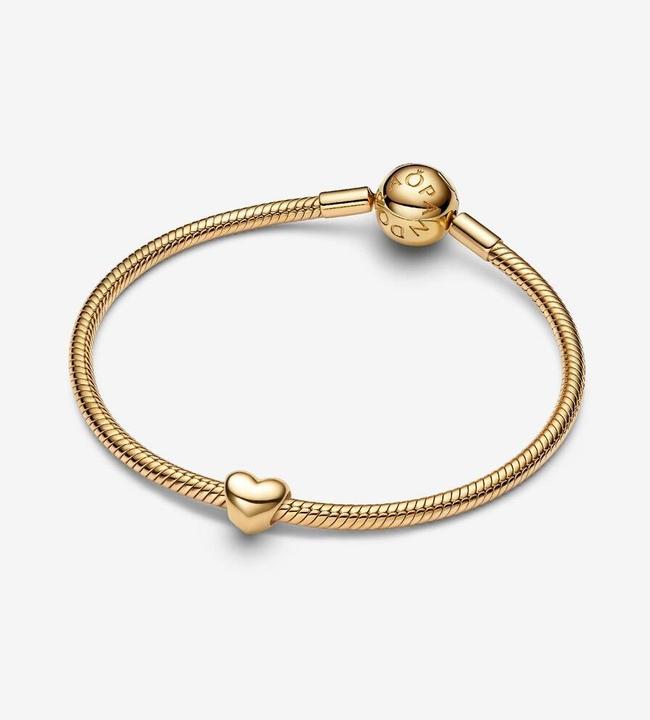 Produktbild Pandora Herz Mini-Charm (14 Karat vergoldete einzigartige Metallmischung)