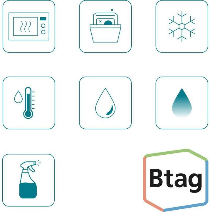 Actual product image Brother Btag (1.20 cm, Violet, White)