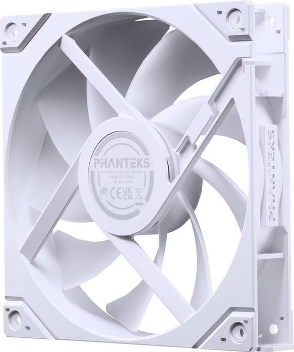 Image du produit Phanteks Ventilateur M25 Gen2 PWM D-RGB - 140mm, blanc (140 mm, 1 x)