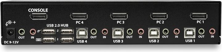 Productafbeelding StarTech Displayport Kvm Switch 4k 60hz