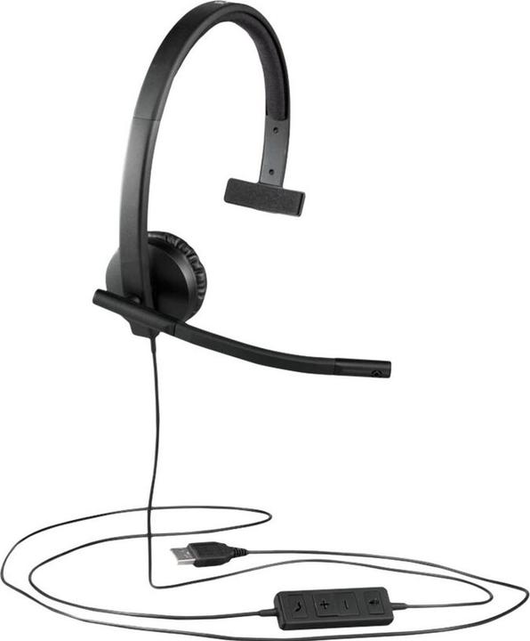 Produktbild Logitech USB Headset Mono H570e (Kabelgebunden, USB-C)