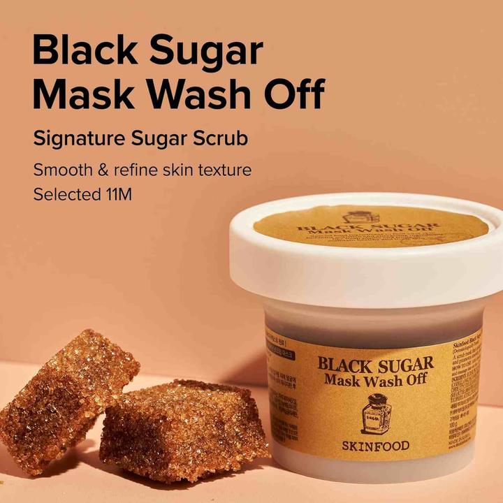 Produktbild Skinfood Black Sugar Mask Wash Off (120 ml)
