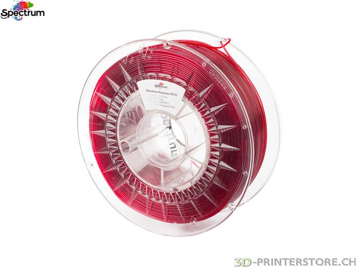 Produktbild Filament PETG transparent orange 1.0kg 2.85mm (PETG, 2.85 mm, 1000 g, Orange)