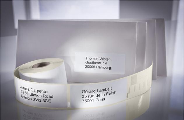 Actual product image Avery Roll labels