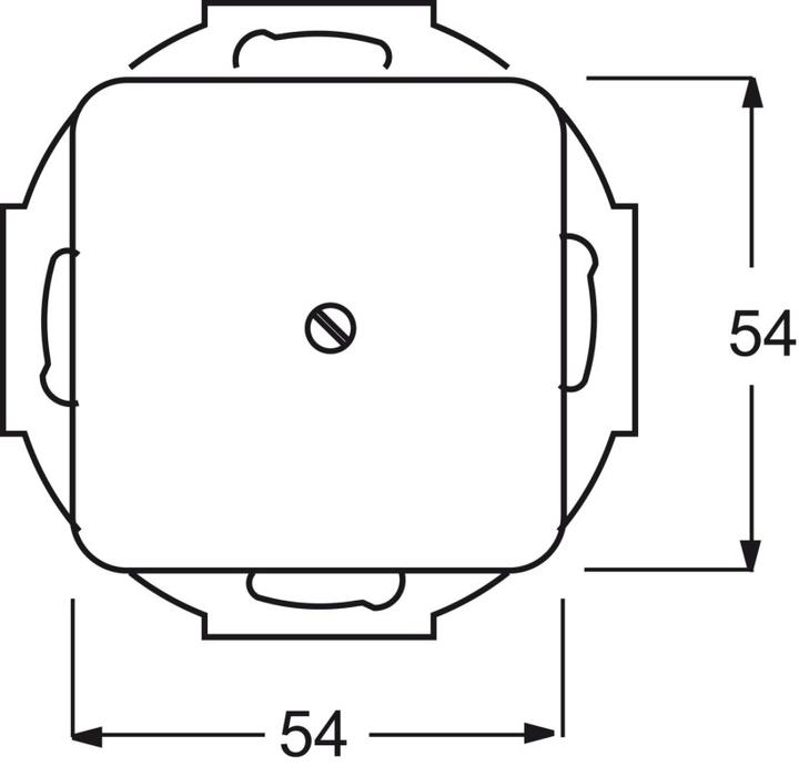 Actual product image Busch-Jaeger Central disk