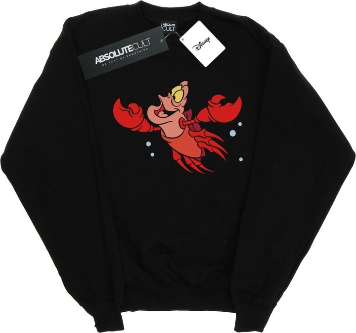 Immagine prodotto Disney The Little Mermaid Sebastian Bubbles Felpa Ragazze (152, 158)