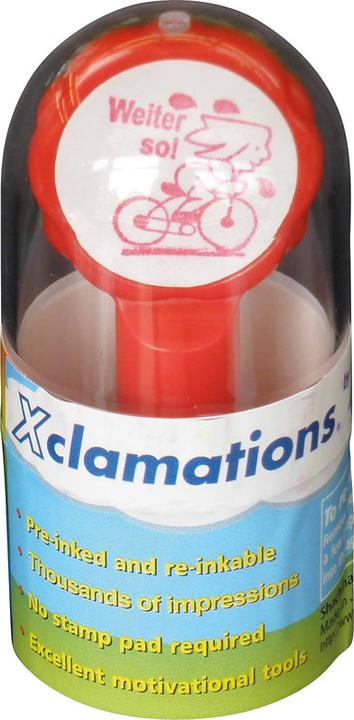 Produktbild X-Stamper weiter so' rot