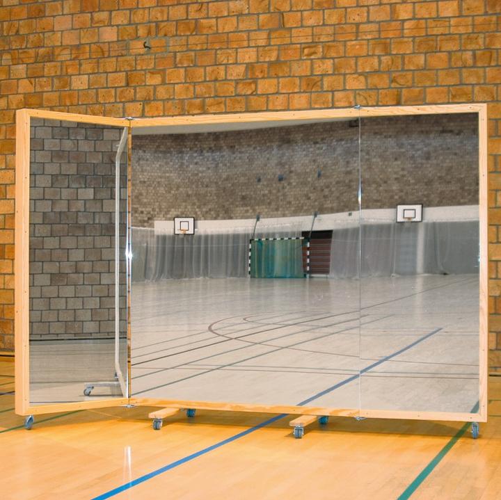 Image du produit Heinen Mur de miroirs mobile 300x180 cm (120 x 180 cm)