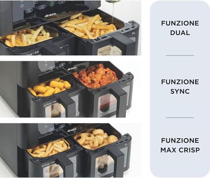 Produktbild Ariete Doppel-Luftfritteuse