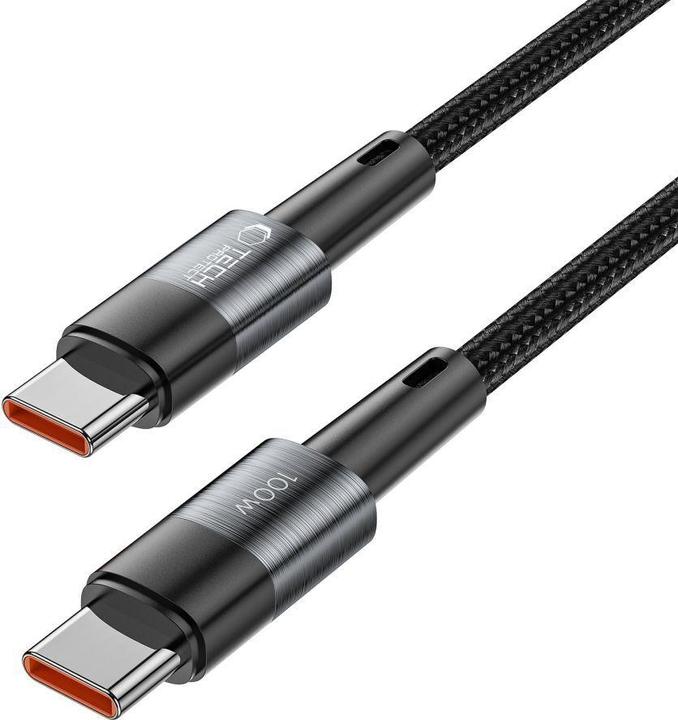 Produktbild Tech-Protect UltraBoost USB-C / USB-C PD cable 100W 5A 0.25m - gray (0.25 m, 100 W)