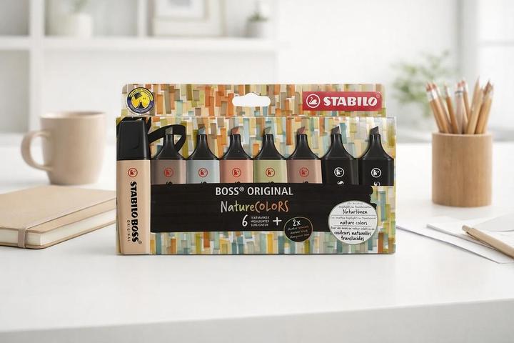 Produktbild STABILO Boss NatureColors Textmarker 8er Pack (8x)