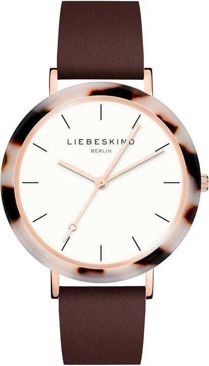 Liebeskind Berlin Liebeskind Analog Quartz Watch For Brown Belts Brown Belts (Montre analogique, 37 mm)