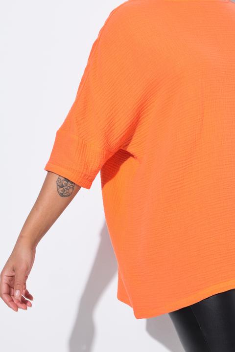 Actual product image Miamoda Bluse, oversized, Musselin, 3/4-Ärmel (46, 48)