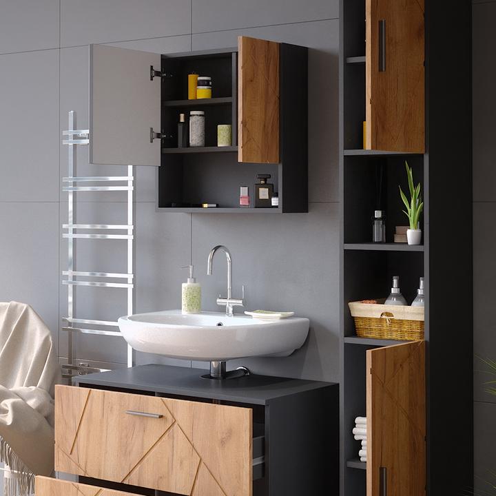 Actual product image Vicco Irma with drawer unit and tall unit