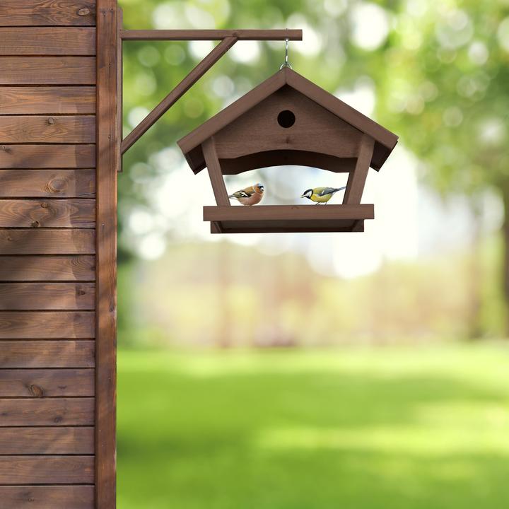 Actual product image Relaxdays Birdhouse Feeder