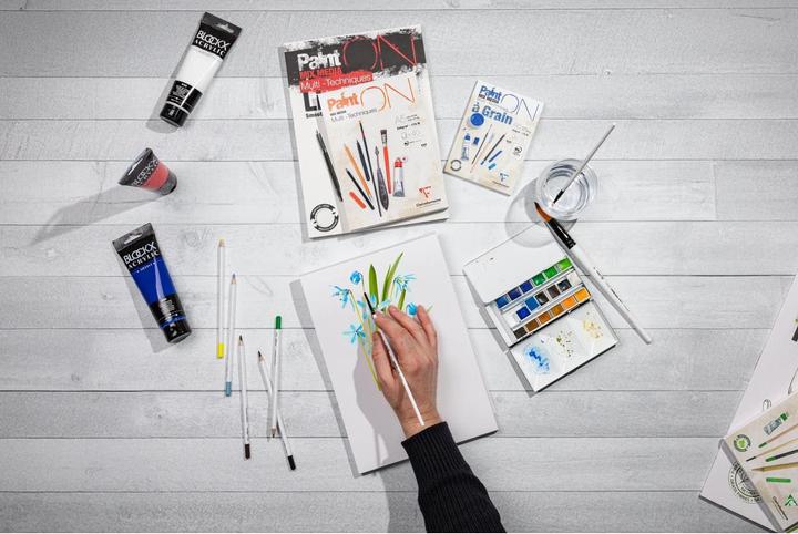 Actual product image Clairefontaine Paint'On (250 g/m², 40x)