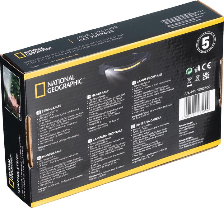 Immagine prodotto National Geographic Iluminos Stripe (300 lm)