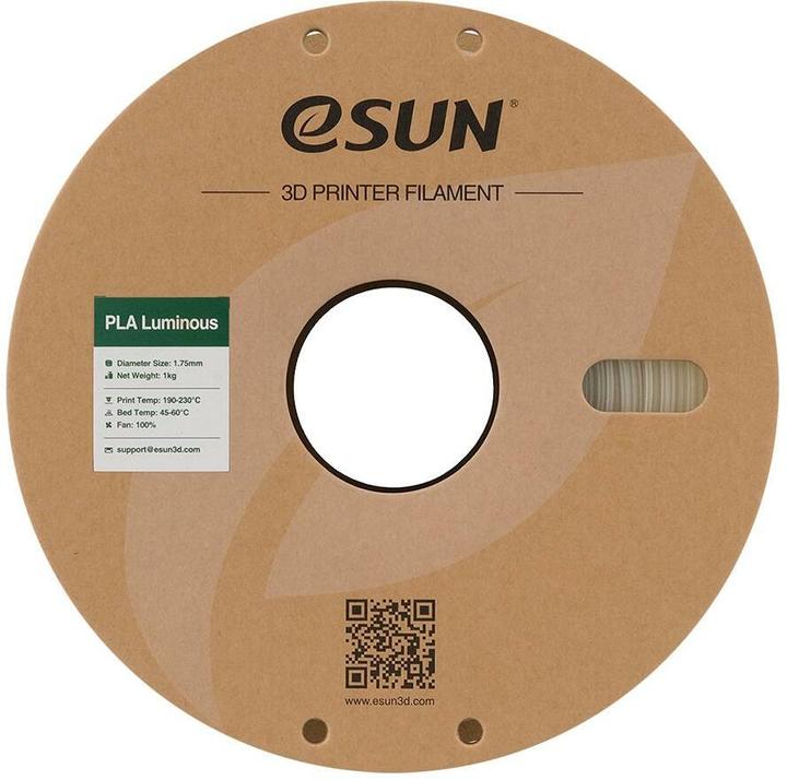 Produktbild eSUN PLA Luminous Rainbow Filament 1.75mm 1Kg (PLA, 1.75 mm, 1000 g, Mehrfarbig)