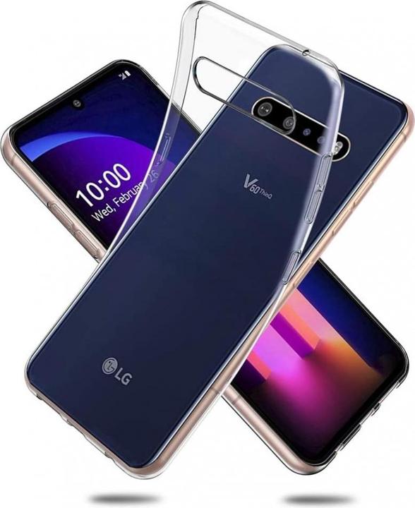 Actual product image Screenguard LG V60 ThinQ 5G Flexible TPU Clear Case (LG V60 ThinQ 5G)