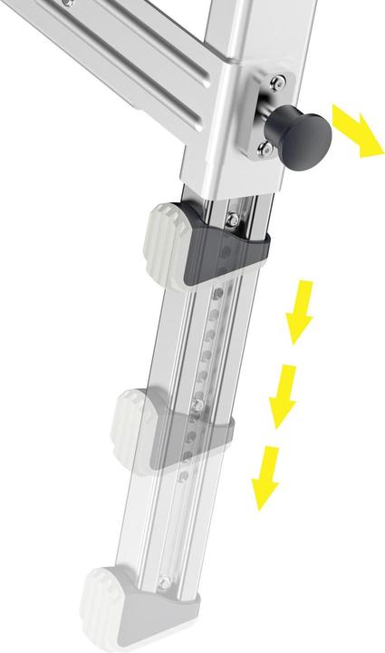 Productafbeelding Hailo TP1, Trapleuning, De innovatieve en veilige oplossing voor het renoveren en decoreren van trappen (Werkplatform, 120 cm)