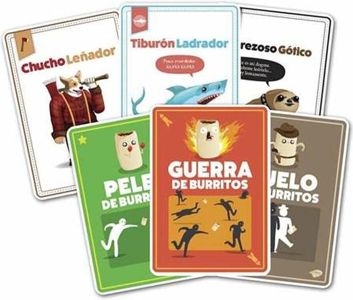 Produktbild Asmodée Tischspiel Asmodee Throw Throw Burrito (ES) (Spanisch, 2 - 6 Spieler)