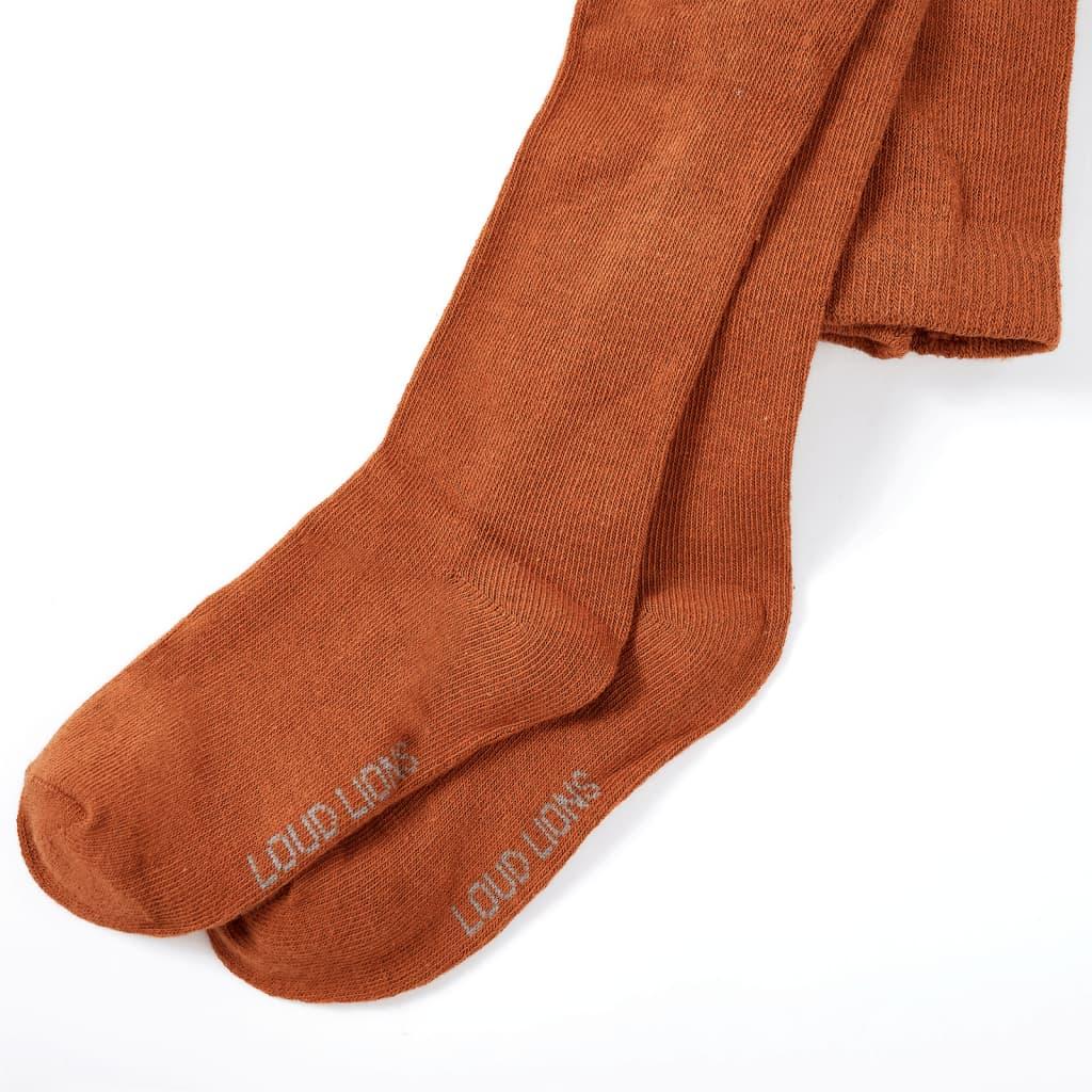 Thumbnail - VidaXL, Unisex, Strümpfe, Kinderstrumpfhose Cognac 104,Farbe: Cognac,Material: 75, Orange, (104)