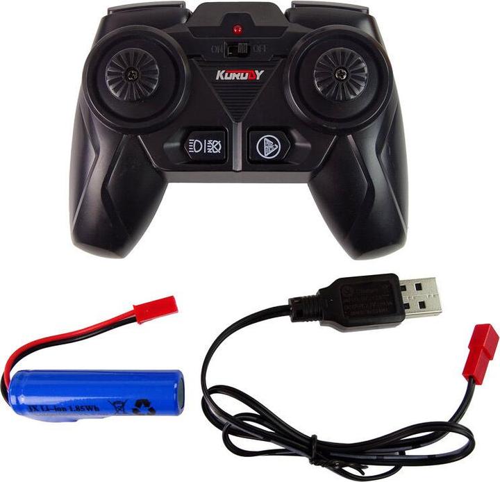 Image du produit Lean Toys Tracteur bleu avec presse à balles