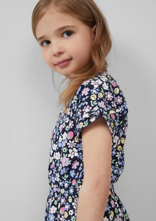 Immagine prodotto S.Oliver Kleid Kurzes Kleid mit All-over-Print und Raffung (92)