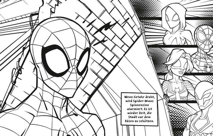 Actual product image MARVEL Spider-Man Unendlicher Malspass