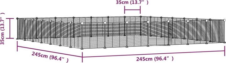 Produktbild vidaXL Haustierkäfig