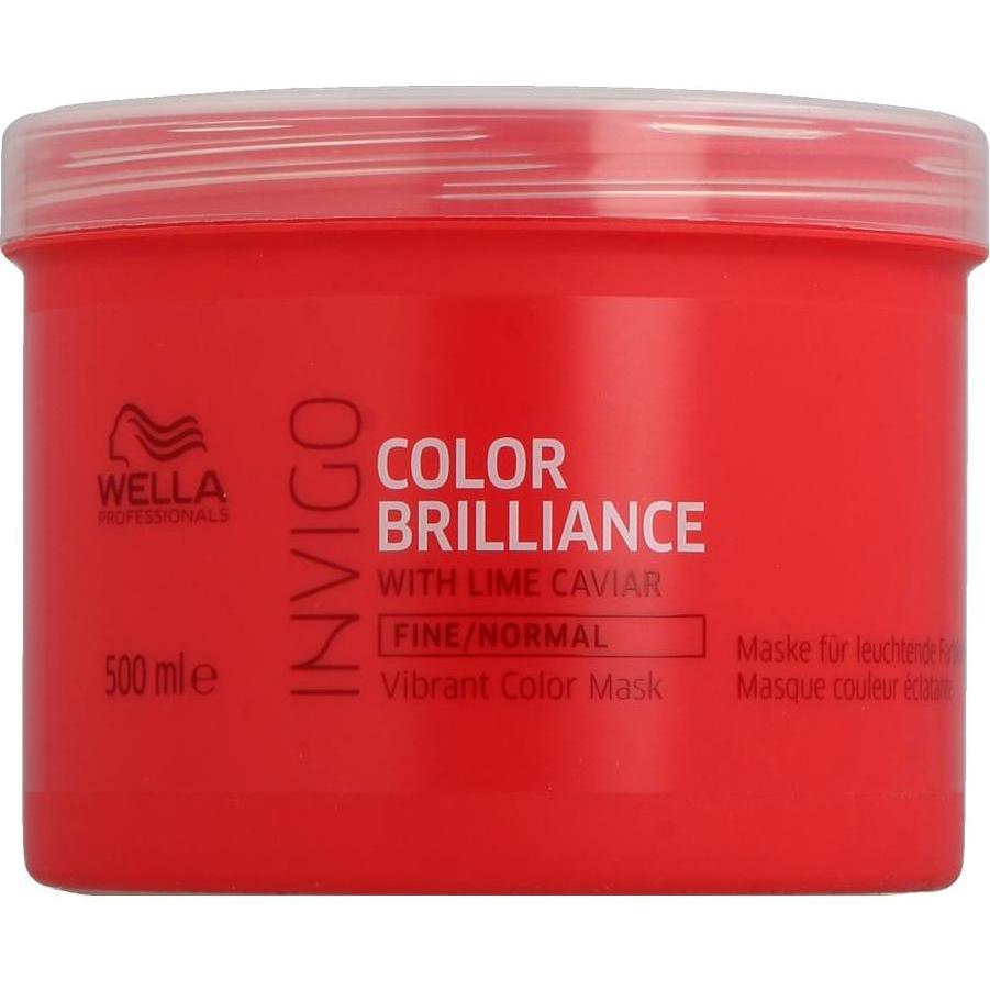 Thumbnail - Wella, Haarmaske, INVIGO Color Brilliance Mask Fine/Normal (500 ml)