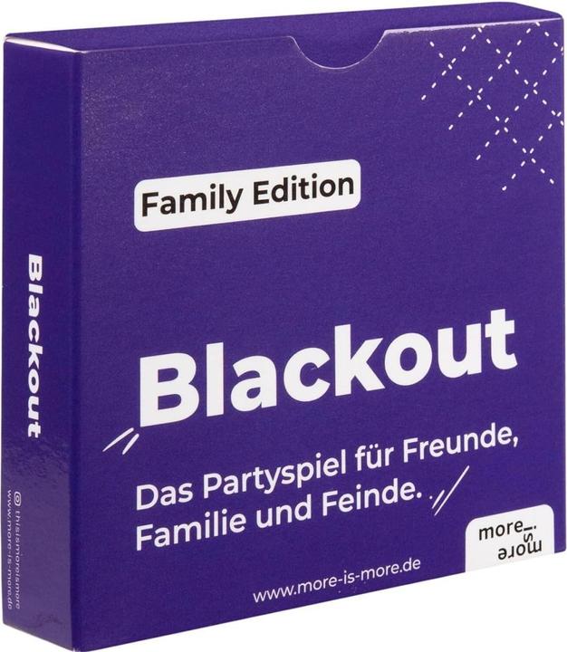 Actual product image Blackout Family Edition (d) (German)