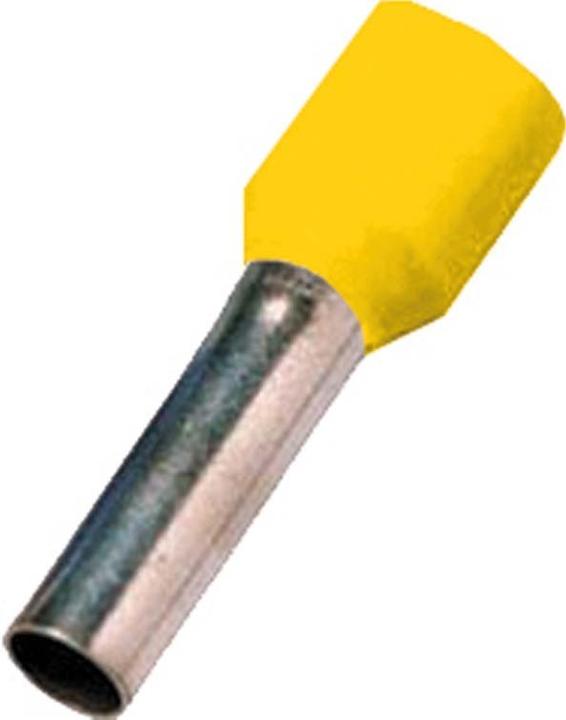 Produktbild Intercable Aderendhülse ICIAE2522 DIN46228T4 25qmm 22mm verzinnt gelb