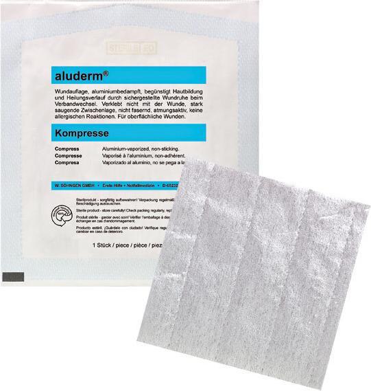 Produktbild Söhngen aluderm Kompresse 20x20 cm, steril