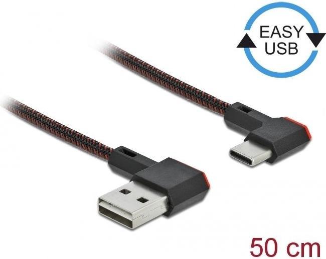 Actual product image Delock Easy USB A - USB C (0.50 m, USB 2.0)