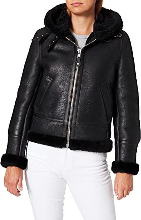 Immagine prodotto Schott Nyc Giacca in pelle con cappuccio