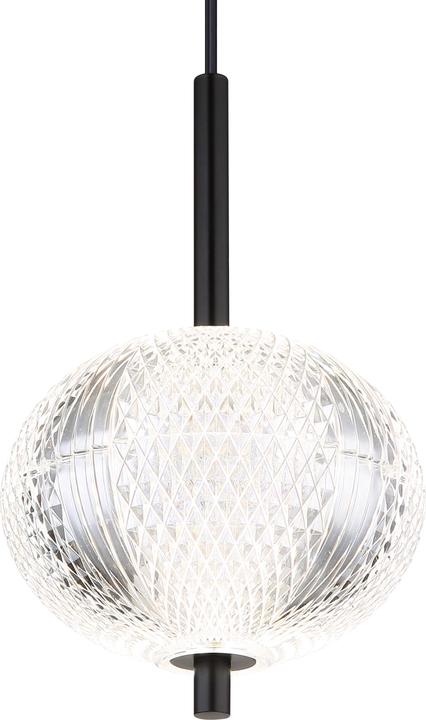 Image du produit Globo Lampe à Suspendre Métal Noir Mat, 1xled (770 lm)