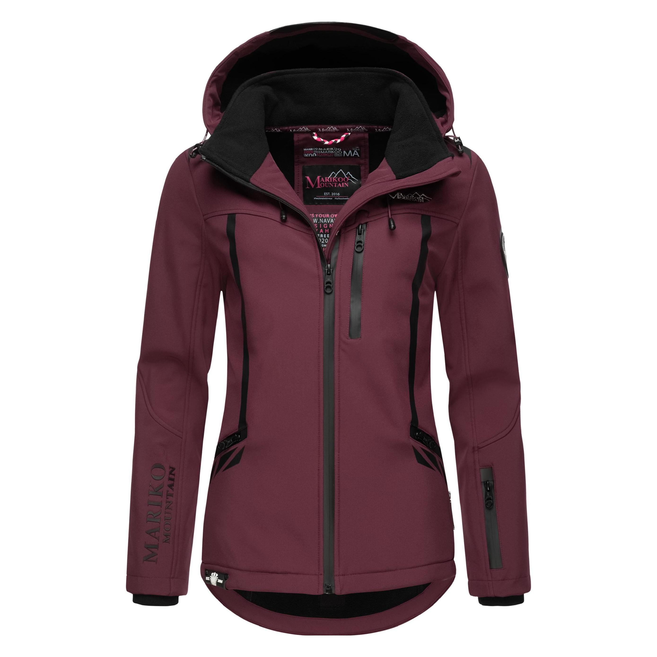 Marikoo, Damen, Outdoorjacken, Mount-Cho-Oyu (Xs), Rot, Xs