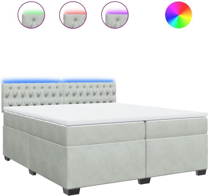 Produktbild vidaXL Boxspringbett (200 x 200 cm)