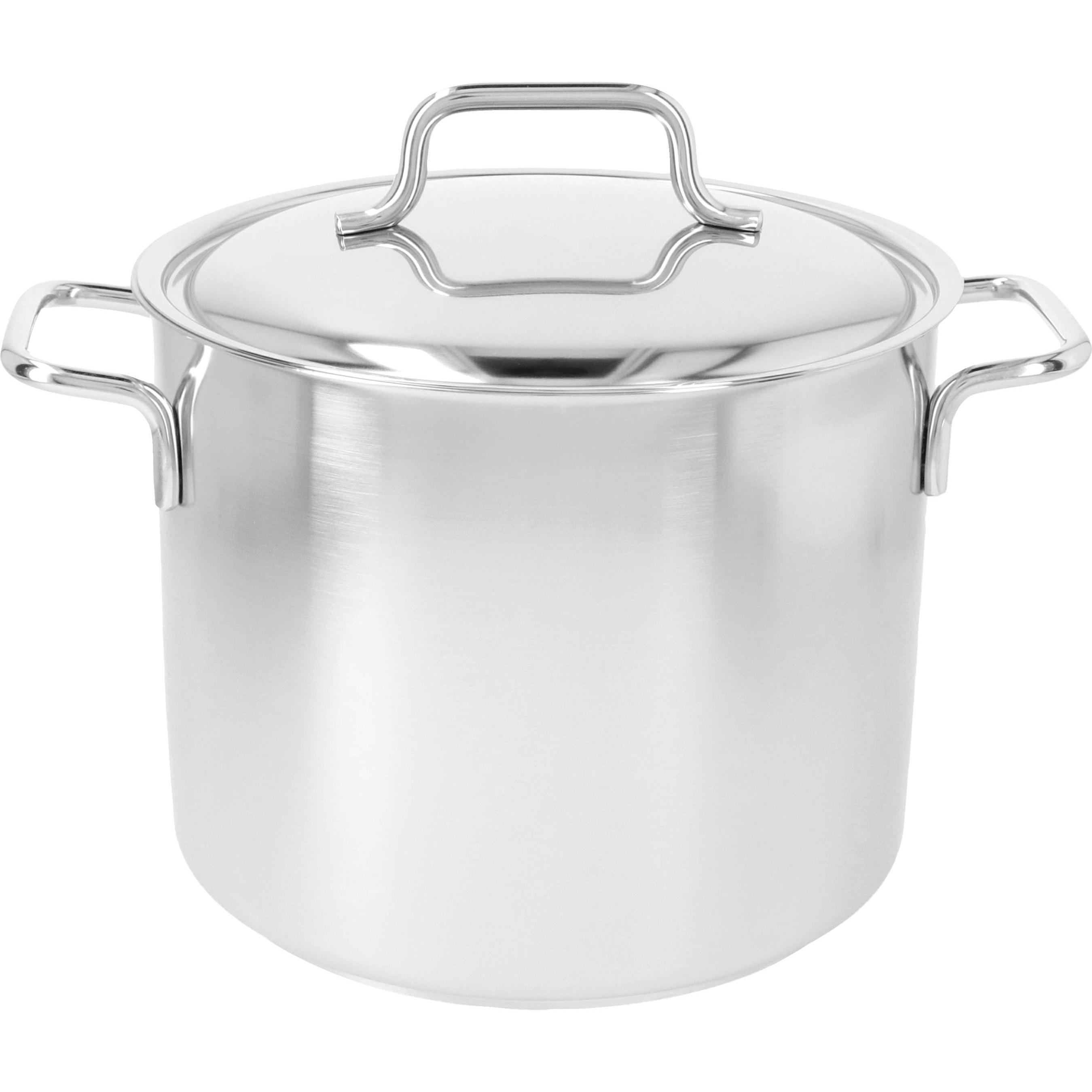 Demeyere Kochtopf Apollo hoch 20 cm, Pfanne + Kochtopf, Silber